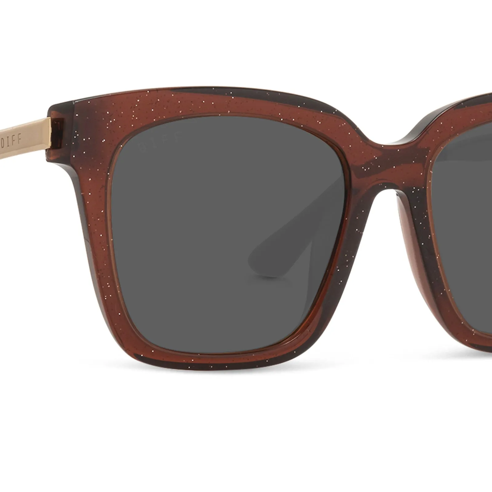 BELLA - FESTIVE CHESTNUT   GREY SUNGLASSES
