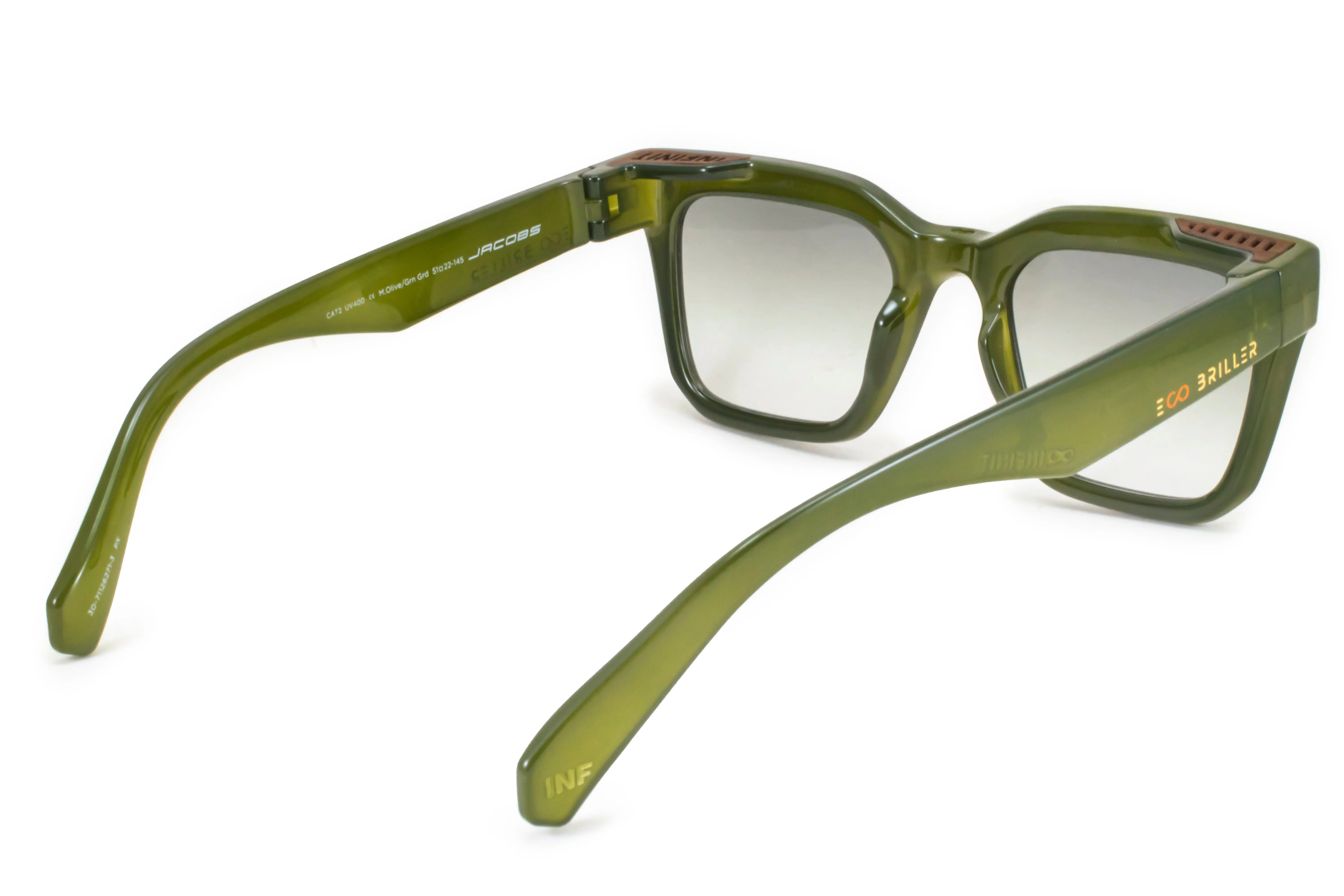 Jacobs Eco Briller - Olive - Green Gradient Lens