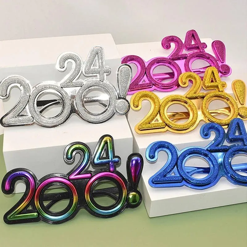 New Year New Year Party Decoration Christmas Glasses